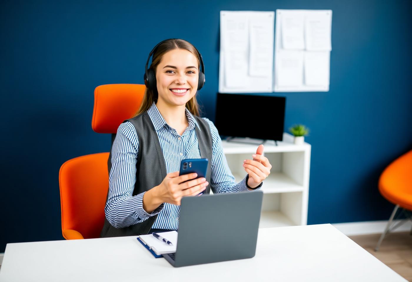 BrandKemy client support specialist answering business enquiries